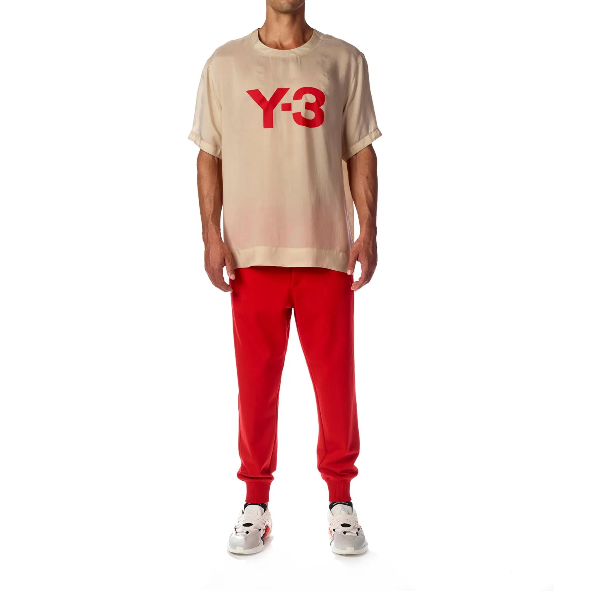 ADIDAS Y-3 CH3 Sanded Cupro SS Tee Sand