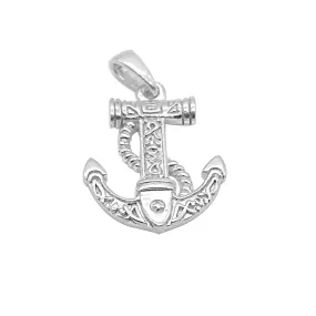 Arlene Anchor Silver Charm