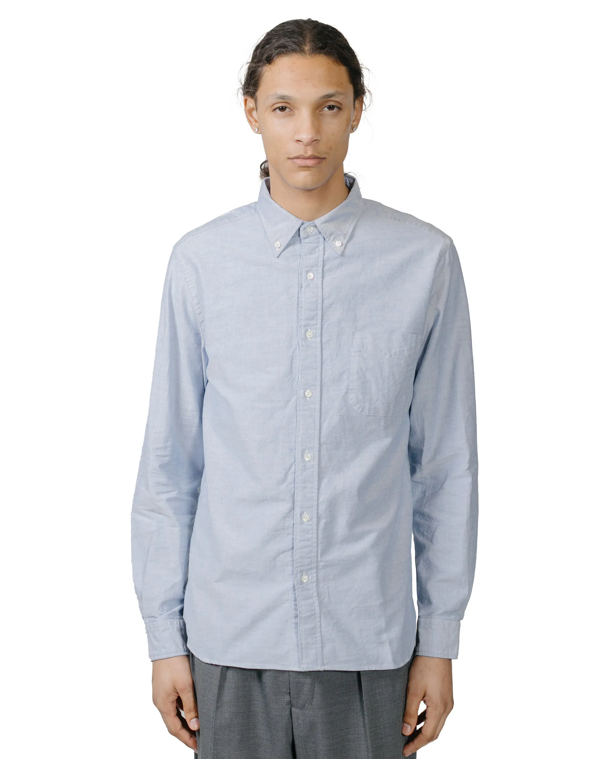 Beams Plus B.D. Oxford Blue