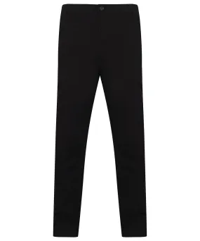 Black - Stretch chinos with flex waistband