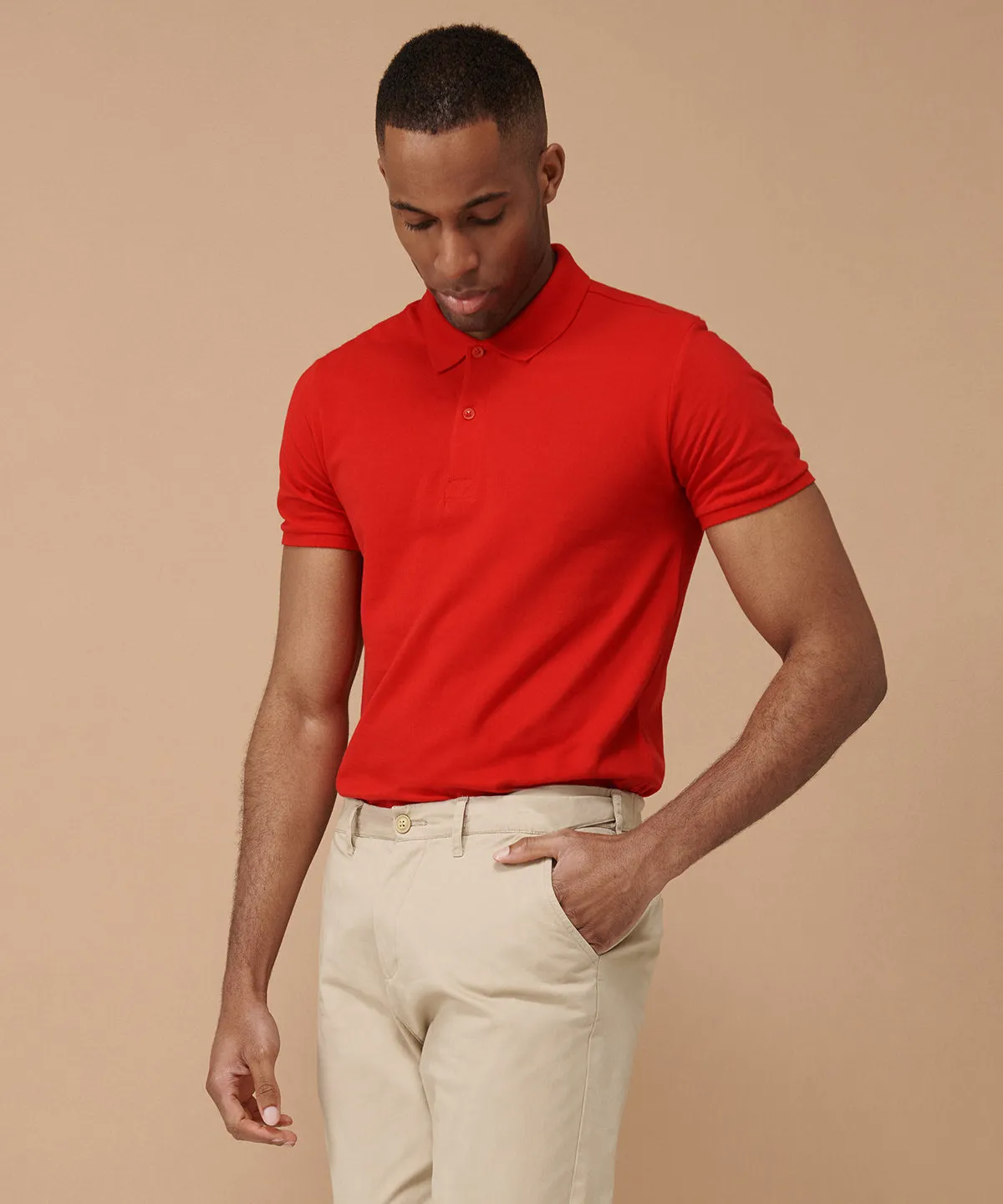 Black - Stretch chinos with flex waistband