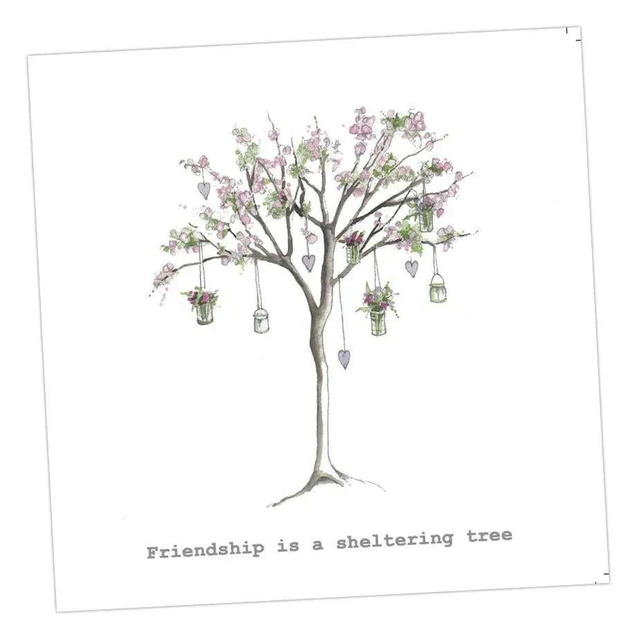 Blossom Friendship Tree Card