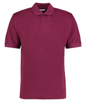 Burgundy - Klassic polo with Superwash 60°C (classic fit)