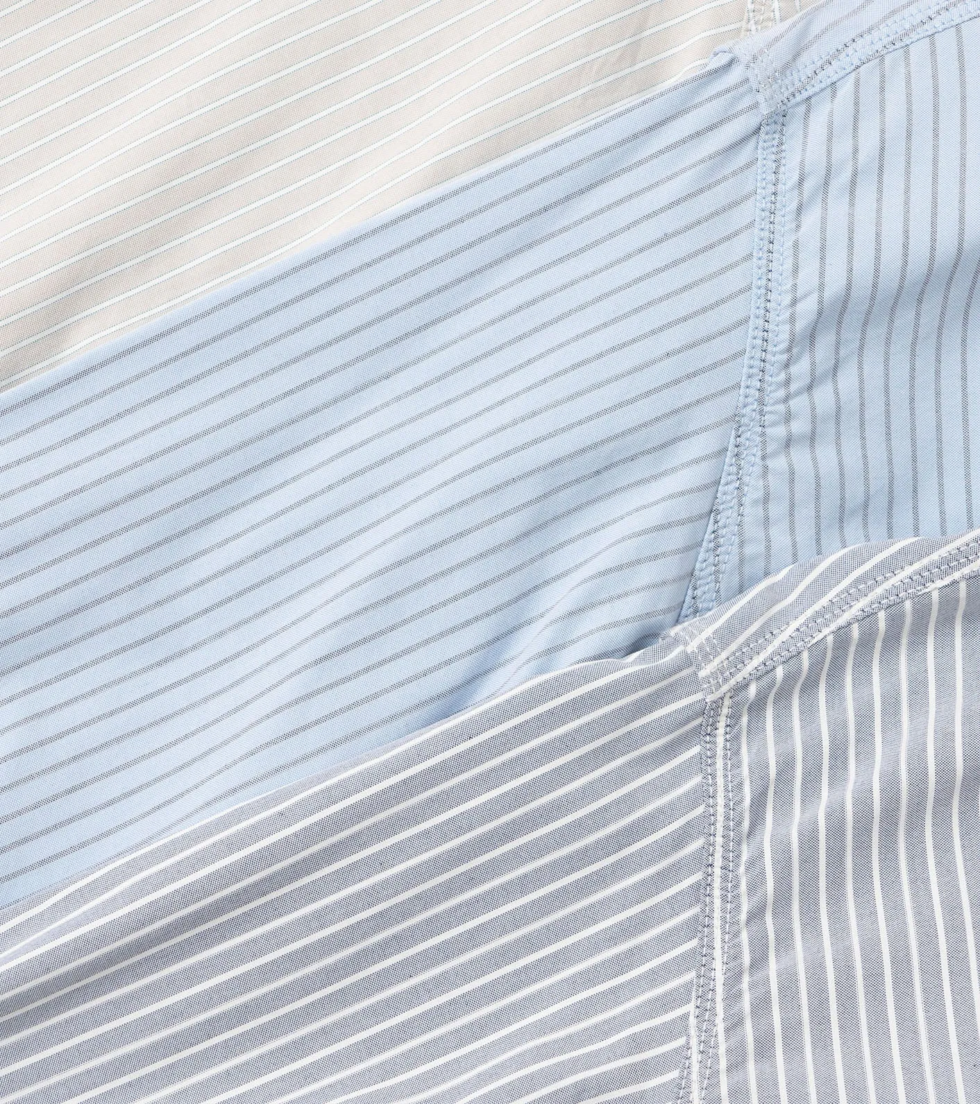 Button Down Stripe Wind Shirt