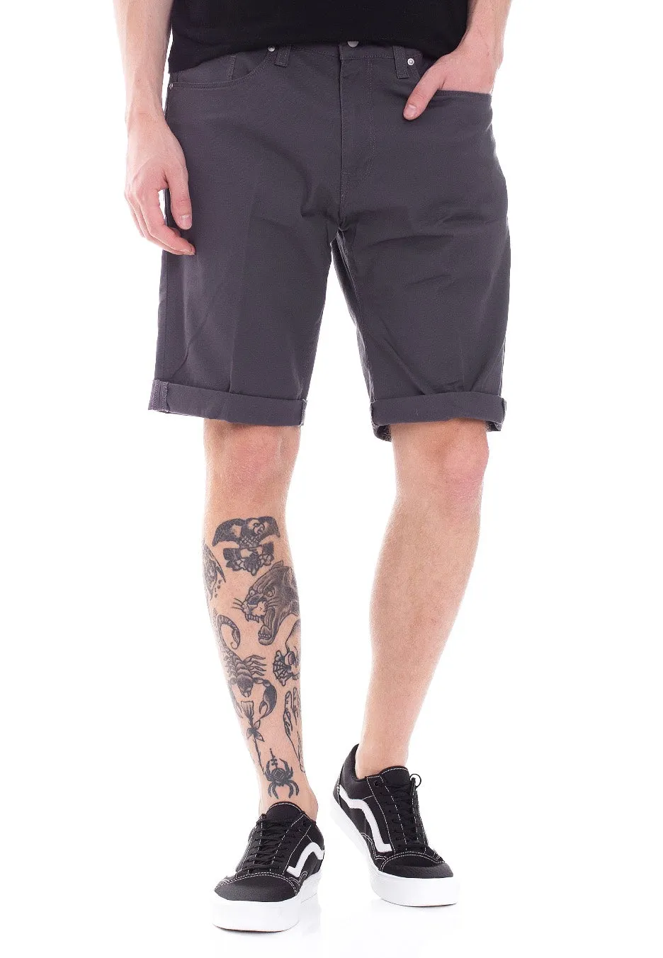 Carhartt WIP - Swell Witchita Blacksmith Rinsed - Shorts