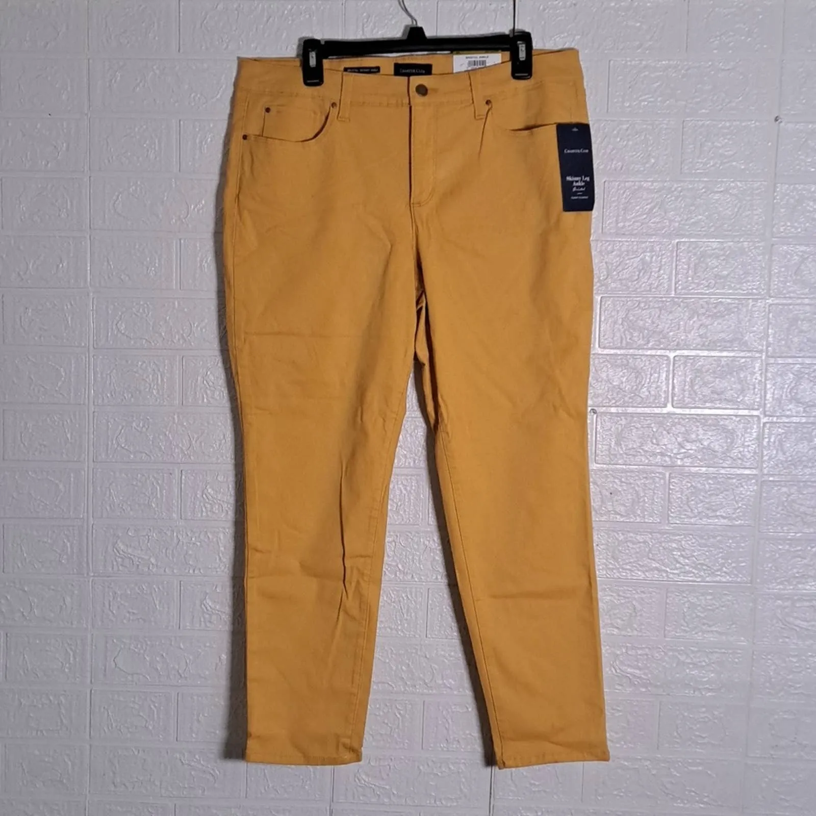 Charter Club Bristol Skinny Ankle Jeans in Honey Glaze