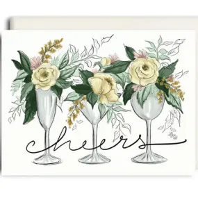 Cheers Wedding Card