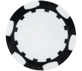 Classic Personalized Poker Chips - Black