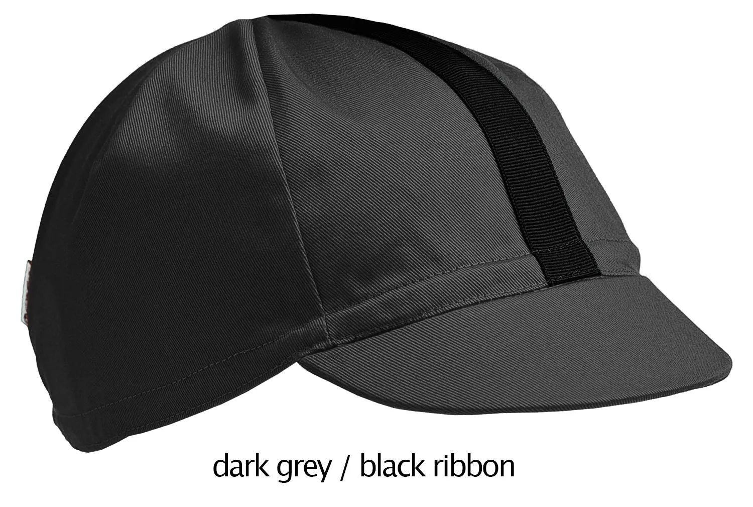 dark grey 4-PANEL cotton CAP