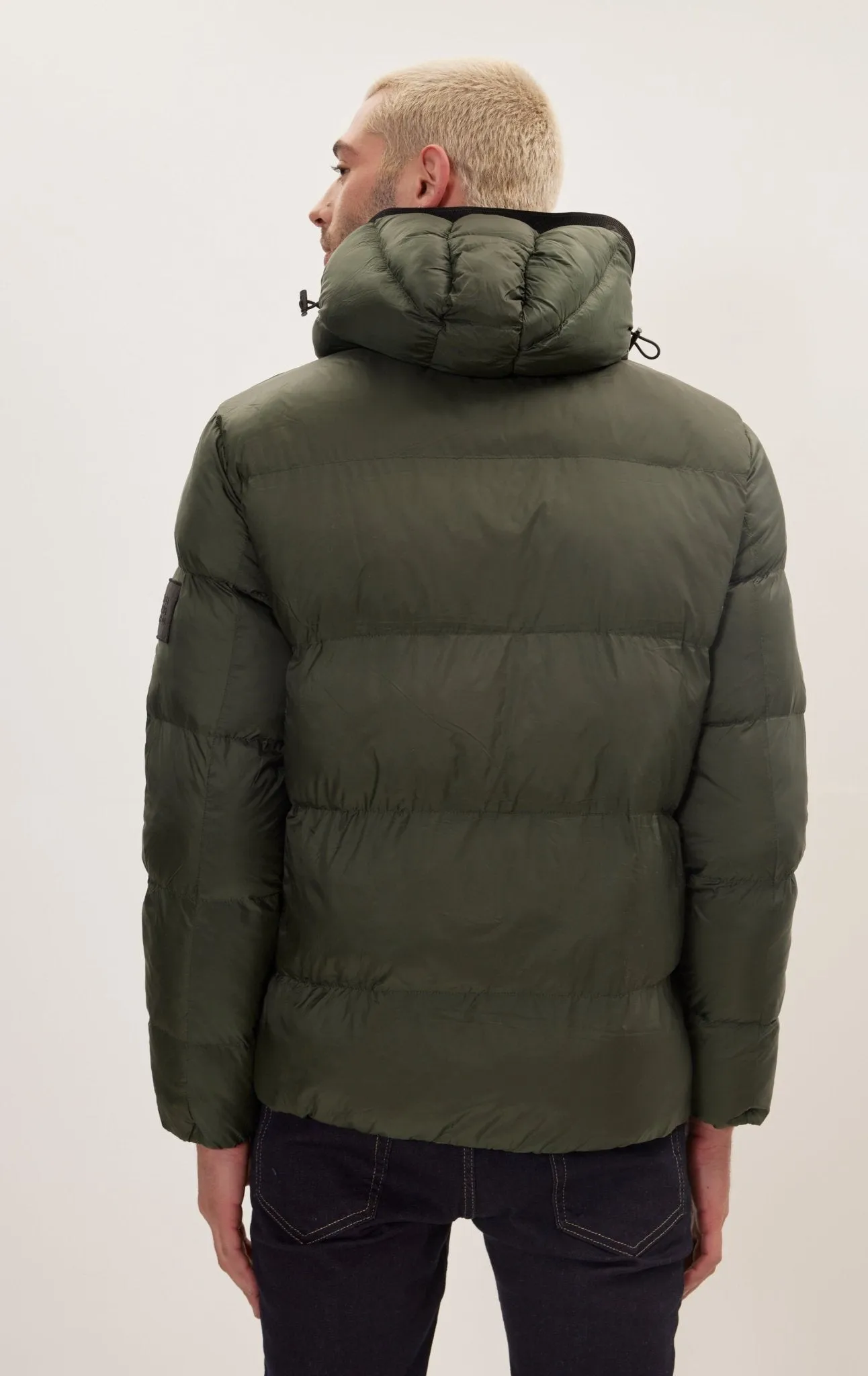 Heavy Padded Coat - Dark Green