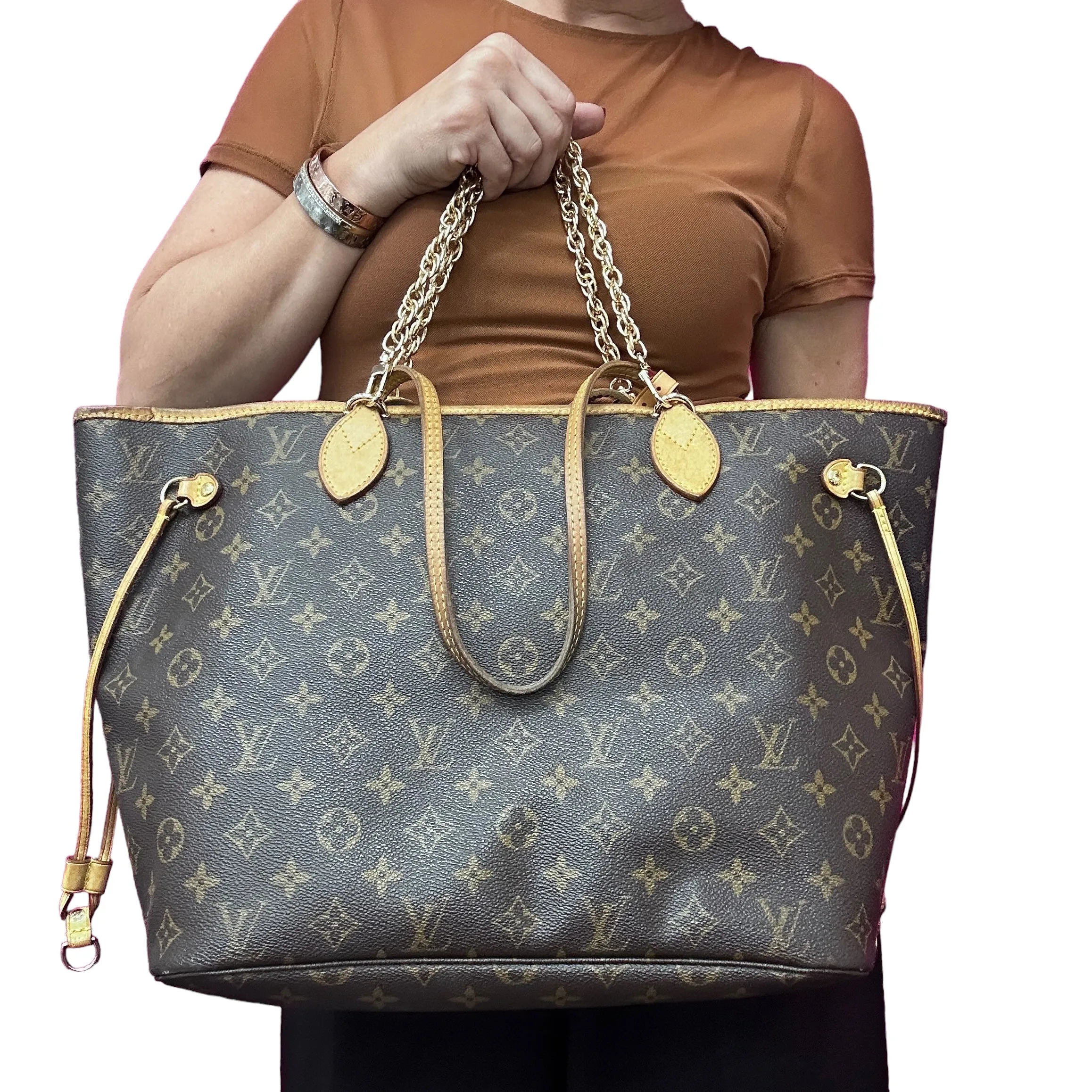 LOUIS VUITTON Monogram Neverfull MM