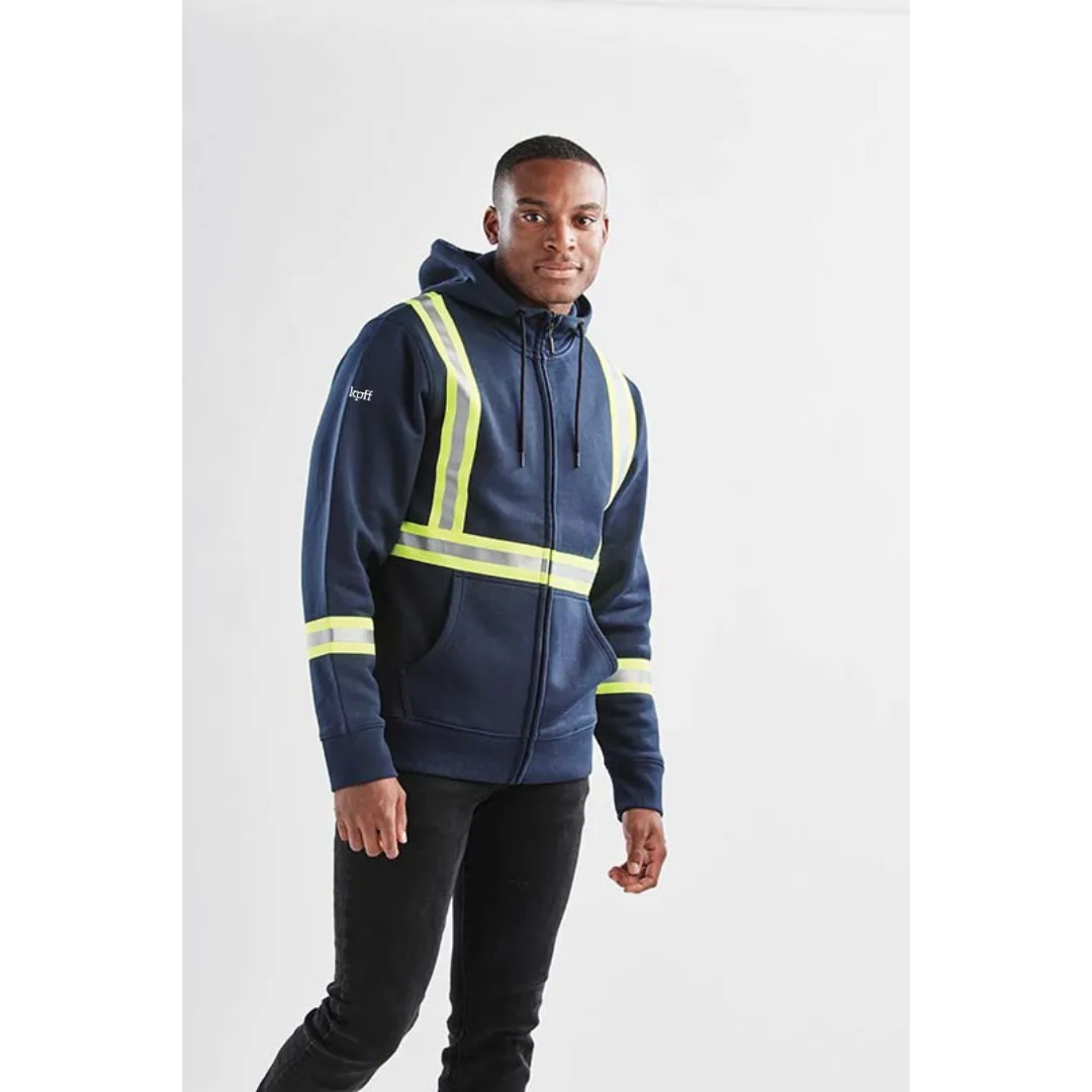 Men's Omega Reflective Zip Hoody