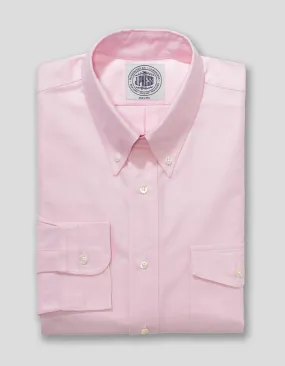 PINK OXFORD WITH FLAP POCKET DRESS SHIRT