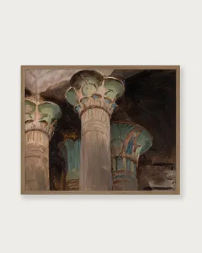 "Columns in Egypt" Art Print