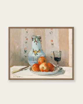 "Pitcher & Apples" Art Print