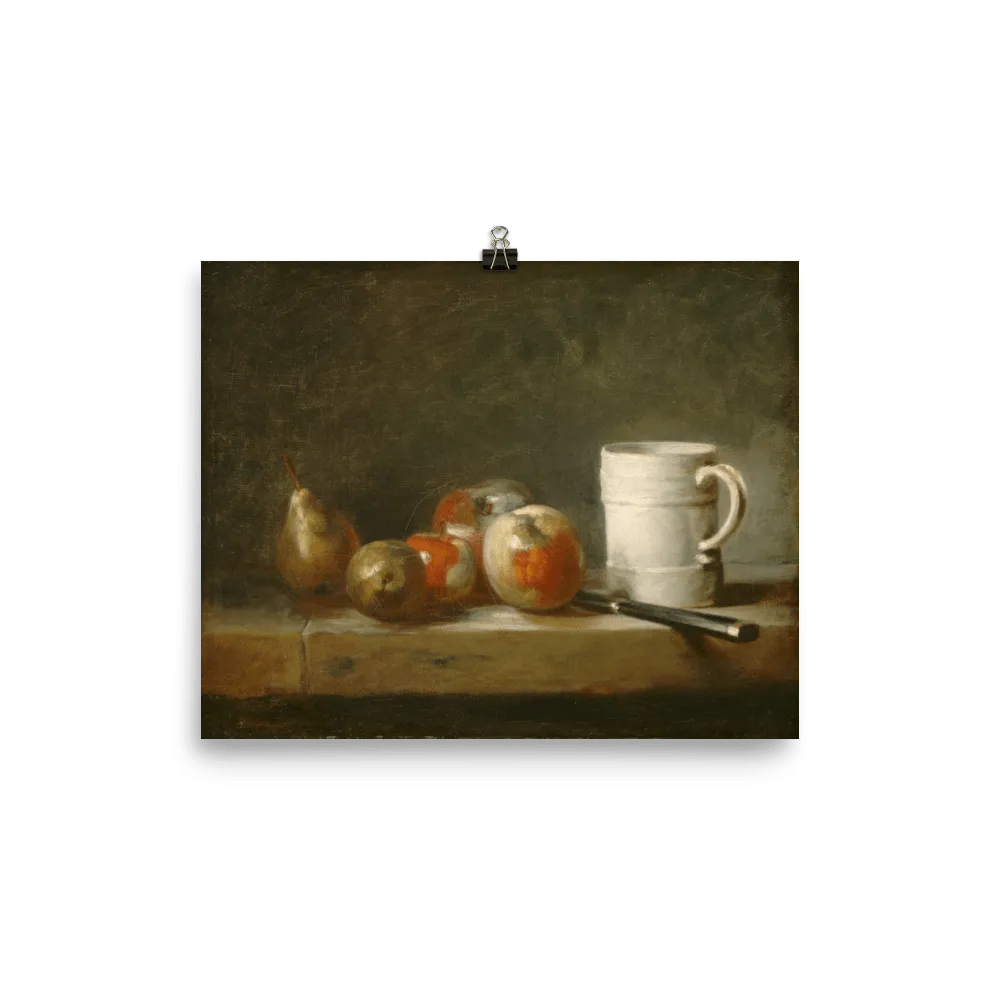 "Still Life with a White Mug" Art Print