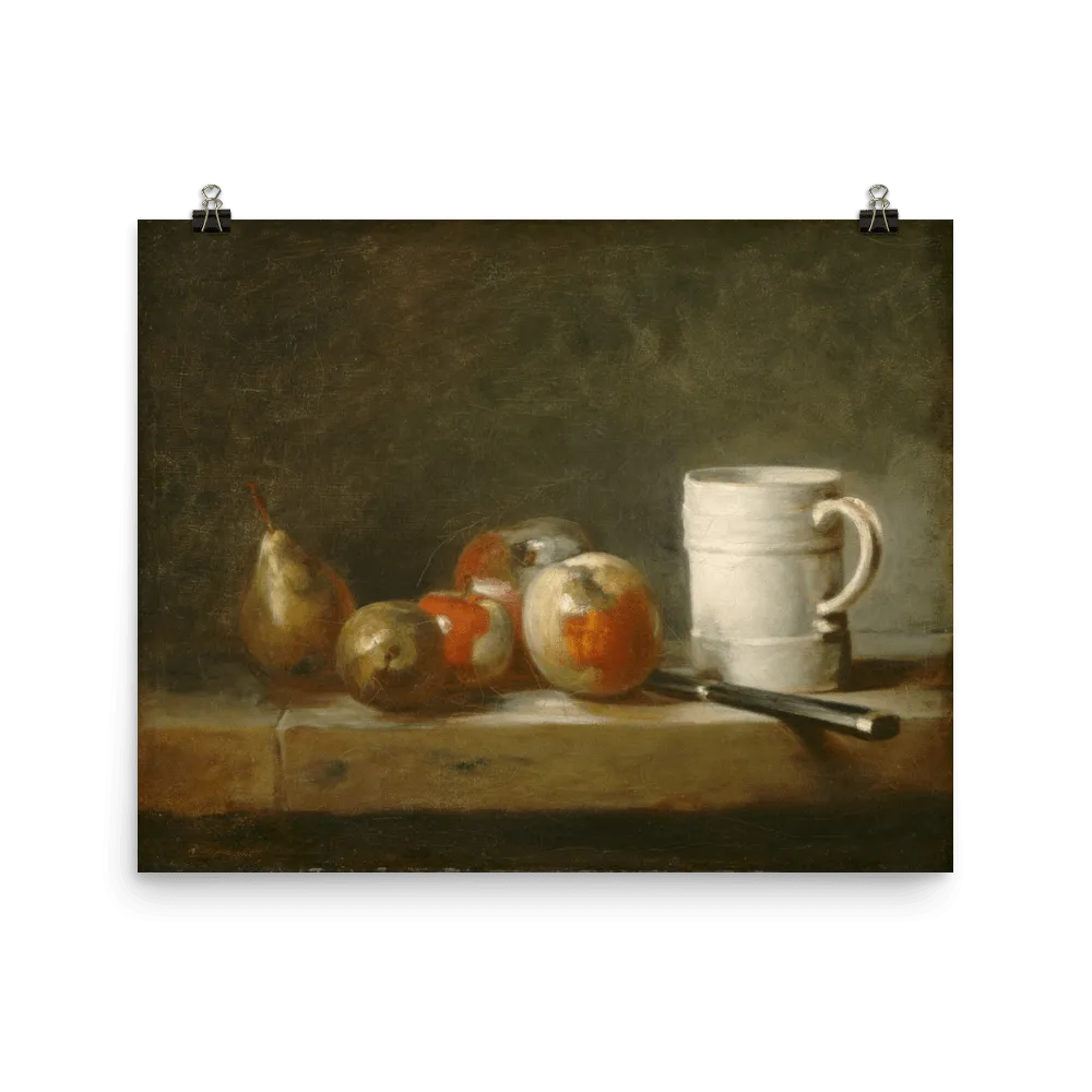 "Still Life with a White Mug" Art Print