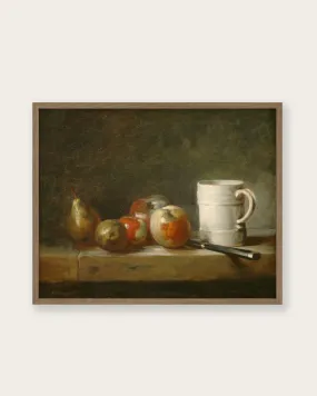 "Still Life with a White Mug" Art Print