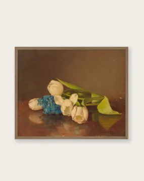 "Sunken Tulips" Art Print