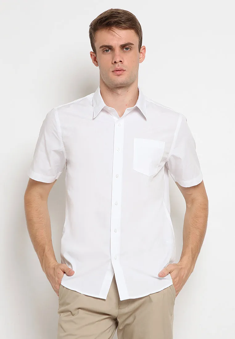 Regular fit short sleeve shirt