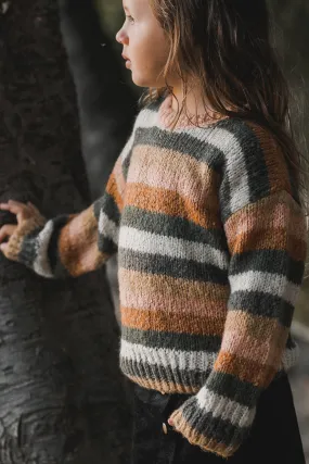 Rylee   Cru Stripe Aspen Girls Sweater