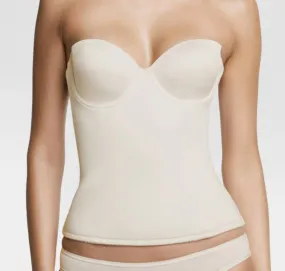 Scuba control bustier [Ivory]