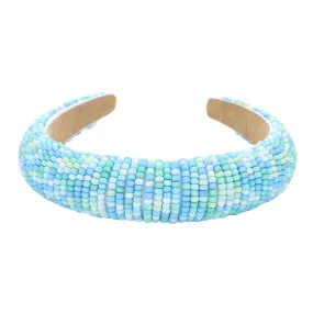 Seed Beaded Padded Headband