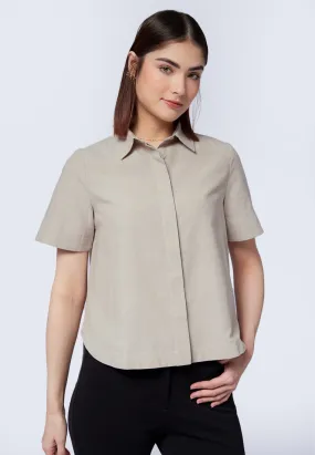 Short Sleeve Oxford Shirt