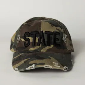 STATE Distressed Baseball Hat