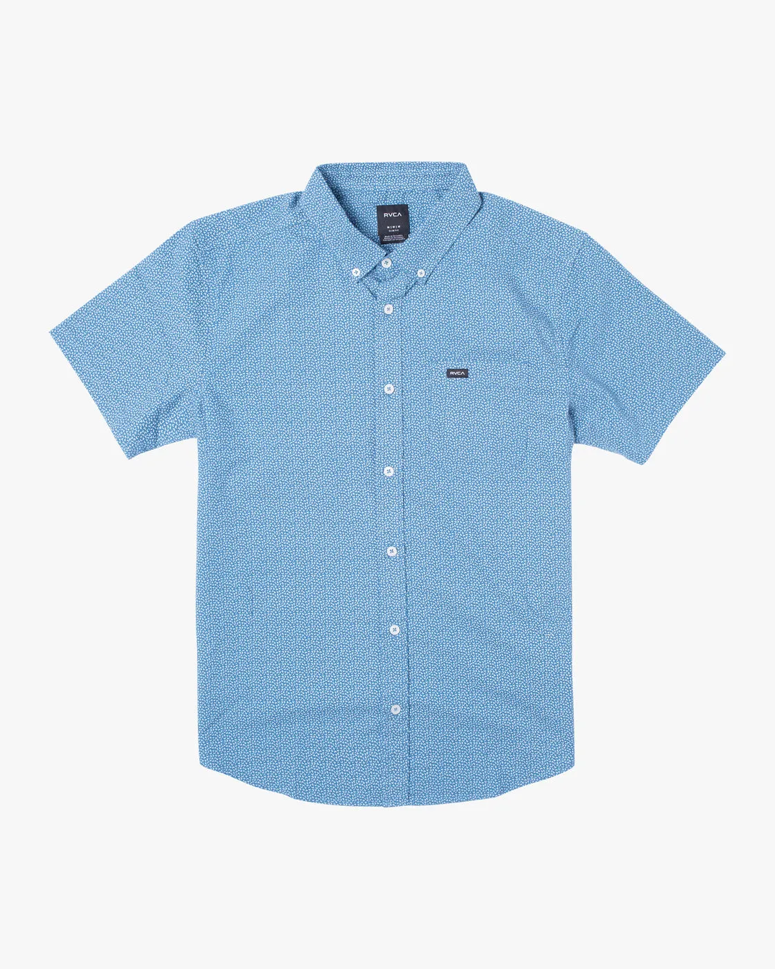 That'll Do Print Short Sleeve Shirt - Deep Ocean