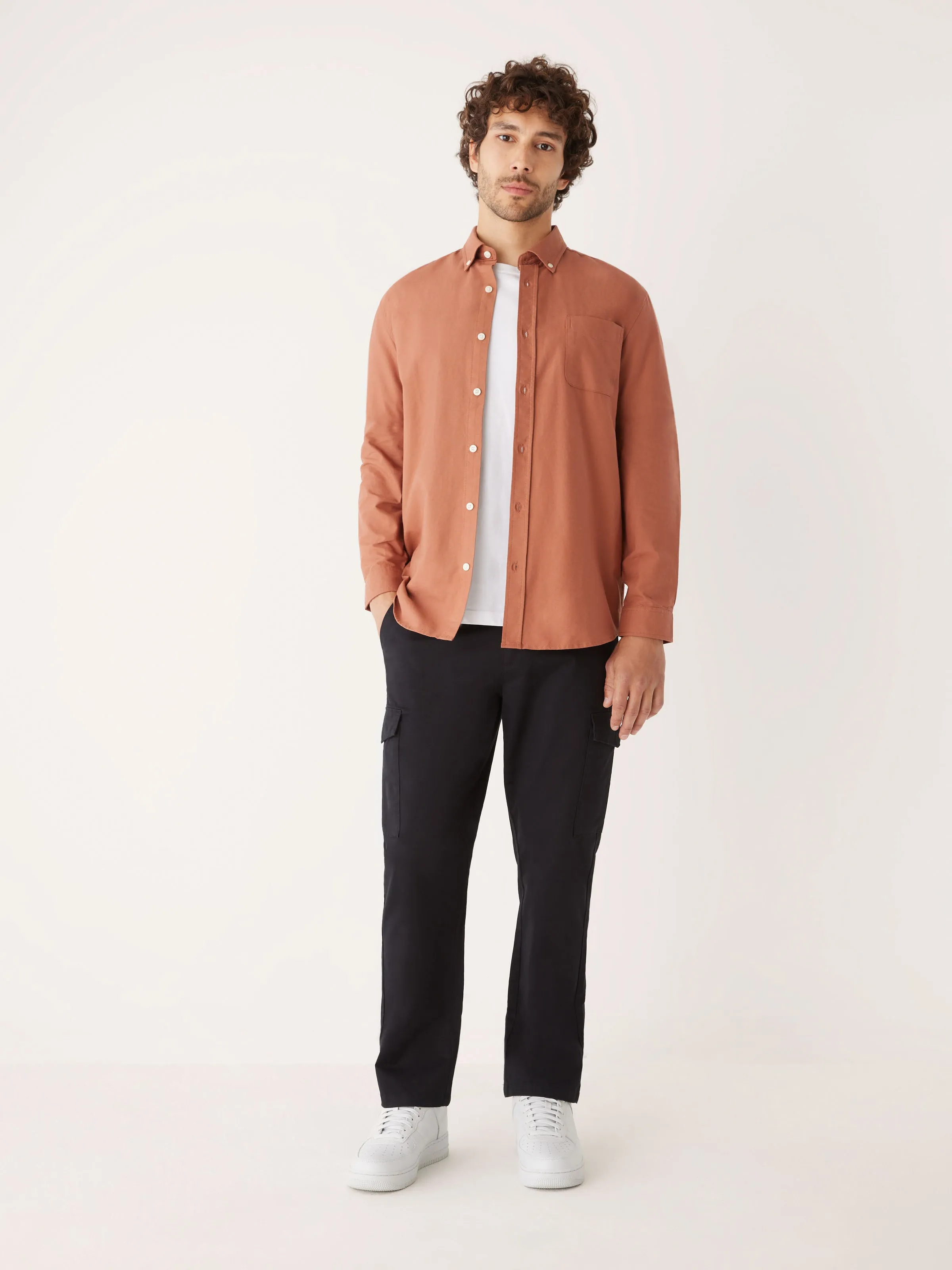 The Jasper Oxford Shirt in Russet